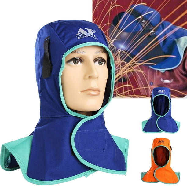 Flame Retardant Safey Helmet Welding Neck Protective Hood Head Cover
